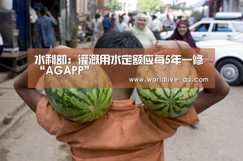 水利部:灌溉用水定额应每5年一修“AGAPP”(图4) AG入口